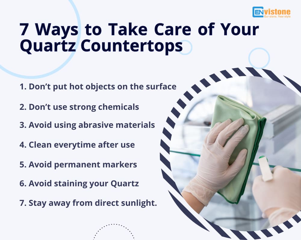 7 Ways to Take Care of Your Quartz Countertops