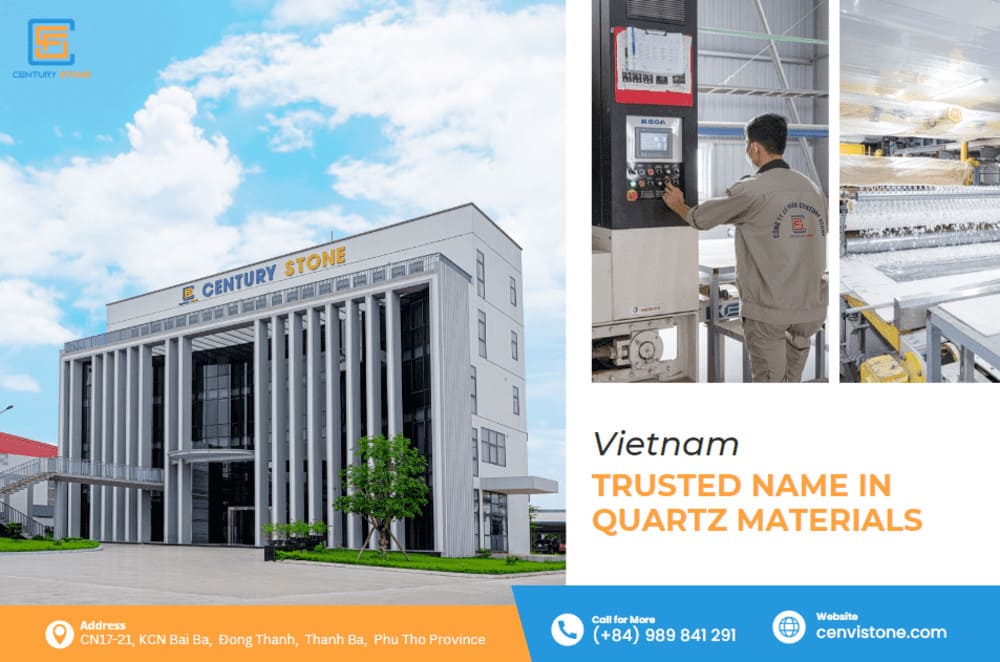 Cenvistone - The best quartz stone provider from Vietnam