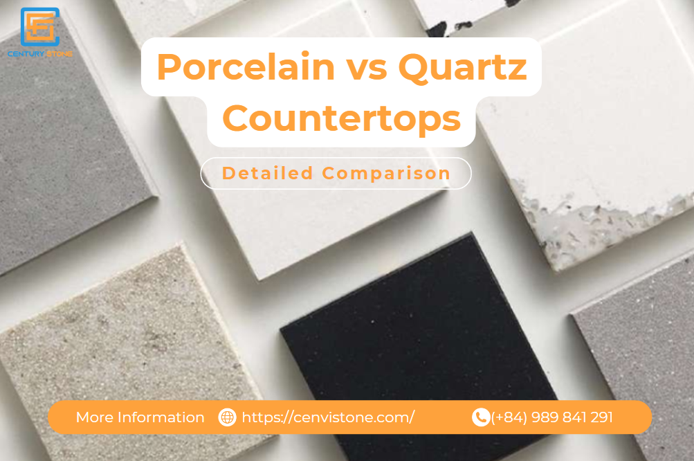 Porcelain vs Quartz Countertops: Best Choice for Your Home?